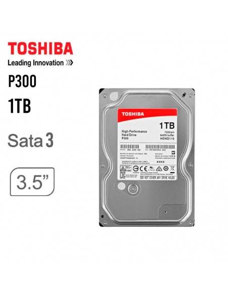 Kenia Eso Examinar detenidamente DISCO DURO HDD TOSHIBA 1TB P300 ROJO 64MB 7200 RPM – SHOOPPED